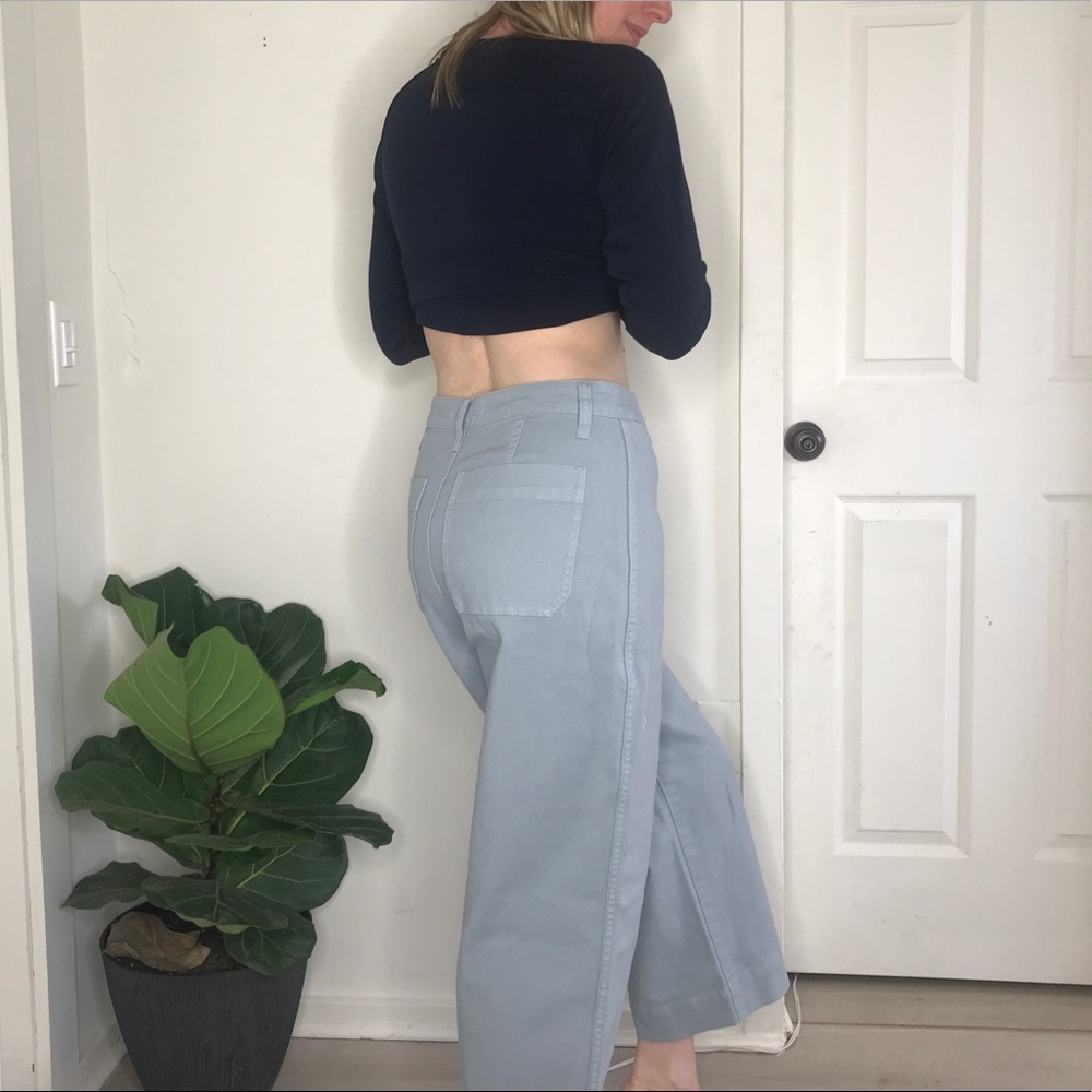 Madewell Curvy Slim Emmett Wide-Leg Jeans